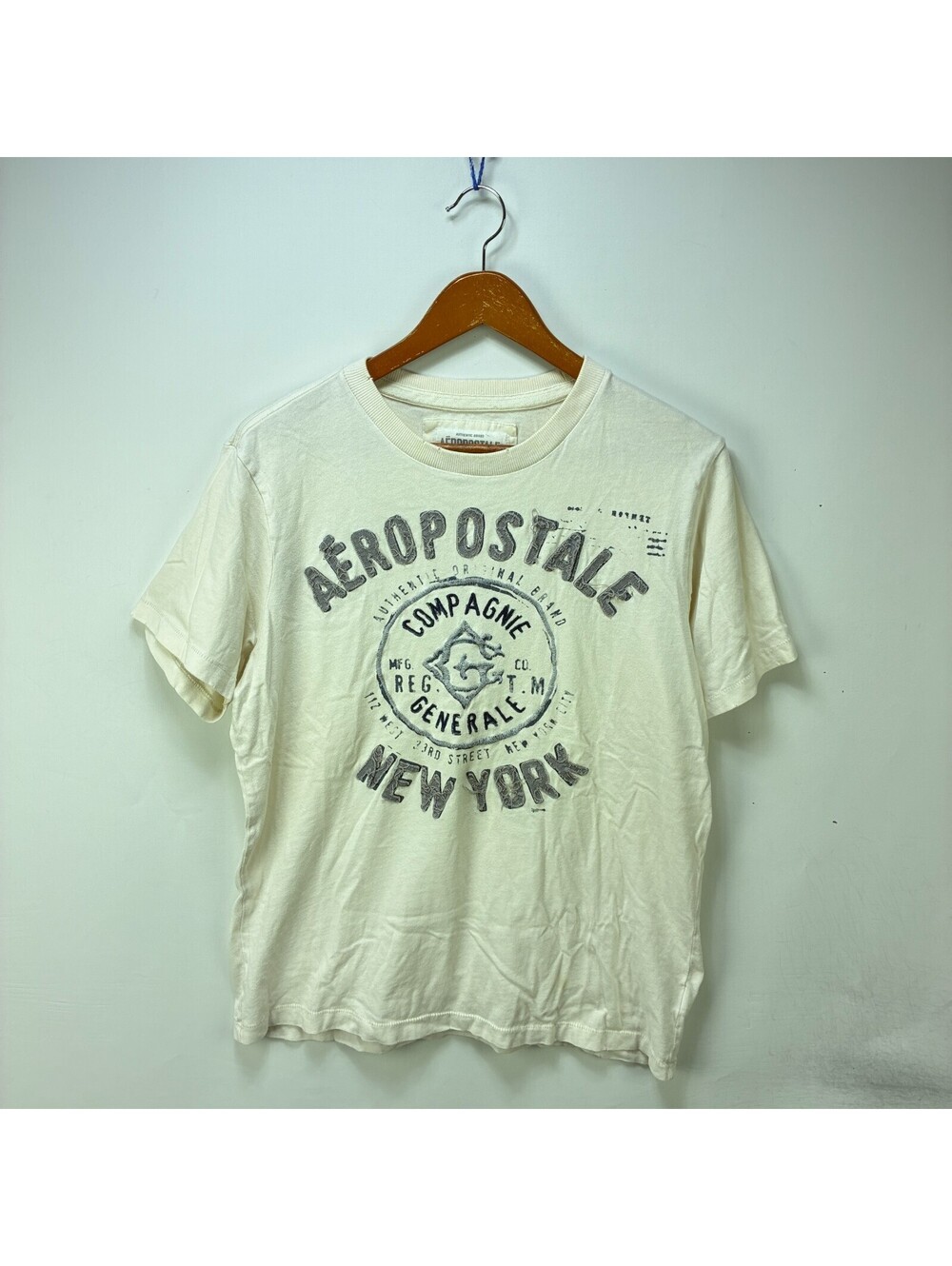 Vintage Y2K Aeropostale New York Graphic T Shirt Large